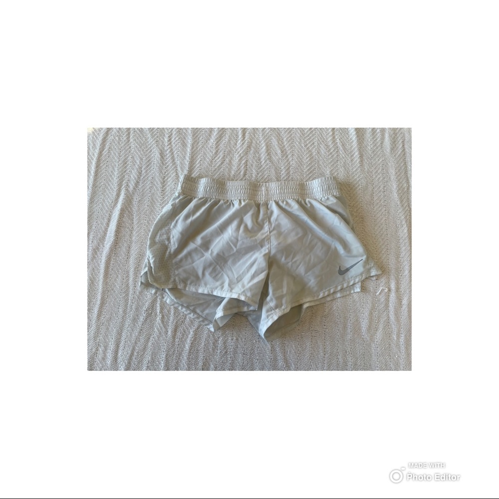 White Nike Shorts